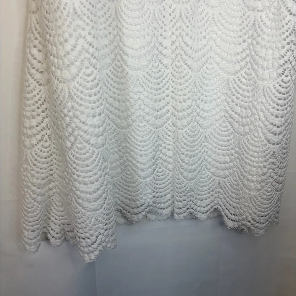 Lilly Pulitzer Somerset lace‎ cold shoulder Dress size medium